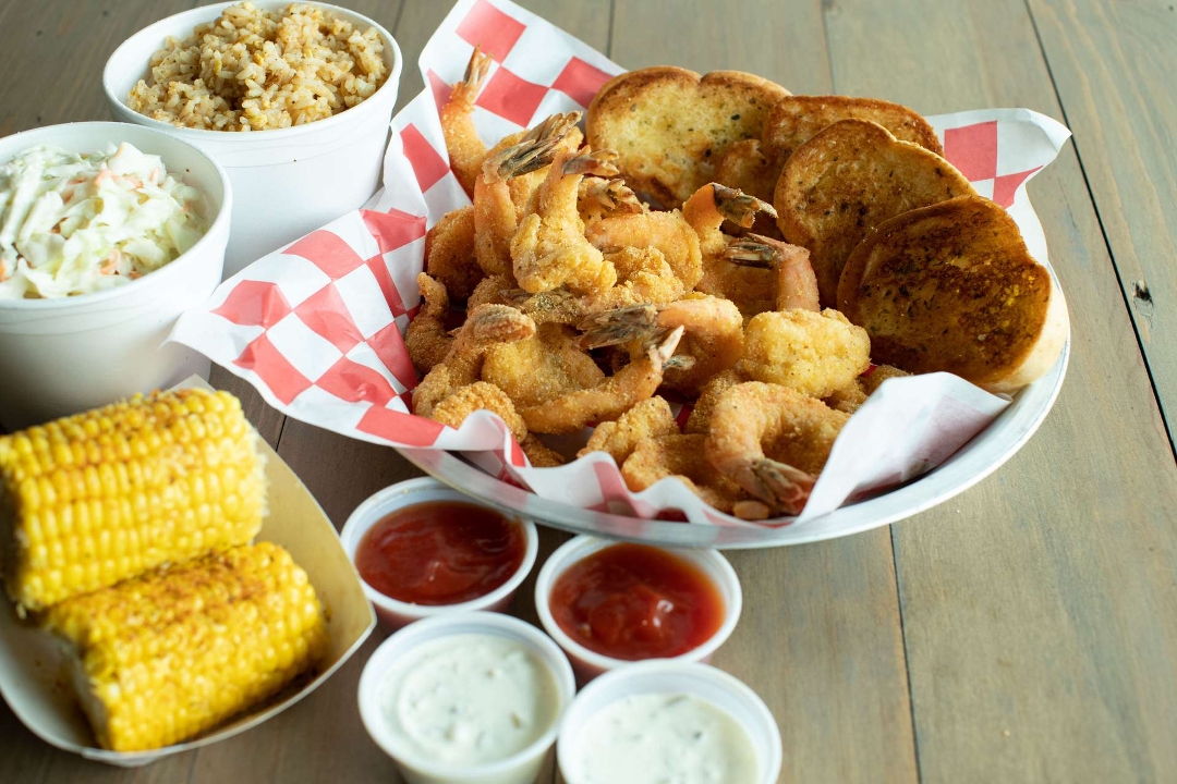Order 20 Shrimps Family Combo food online from 7 Spice Cajun Seafood store, Houston on bringmethat.com