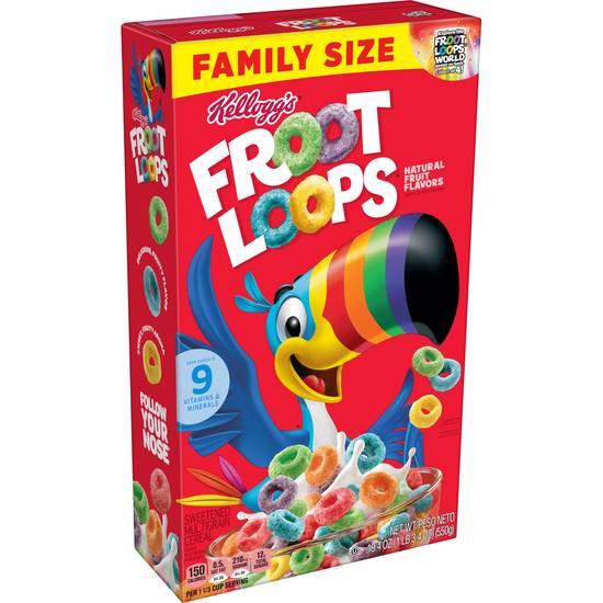 Order Froot Loops Breakfast Cereal, 19.4 OZ food online from Cvs store, VINELAND on bringmethat.com