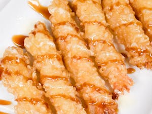 Order #10 Shrimp Tempura food online from Top Bop store, Anchorage on bringmethat.com