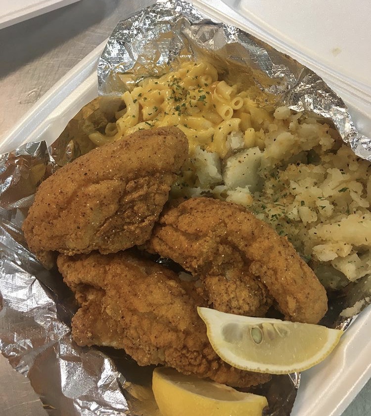 Order Perch Dinner food online from Jordan Eatery store, Cleveland on bringmethat.com