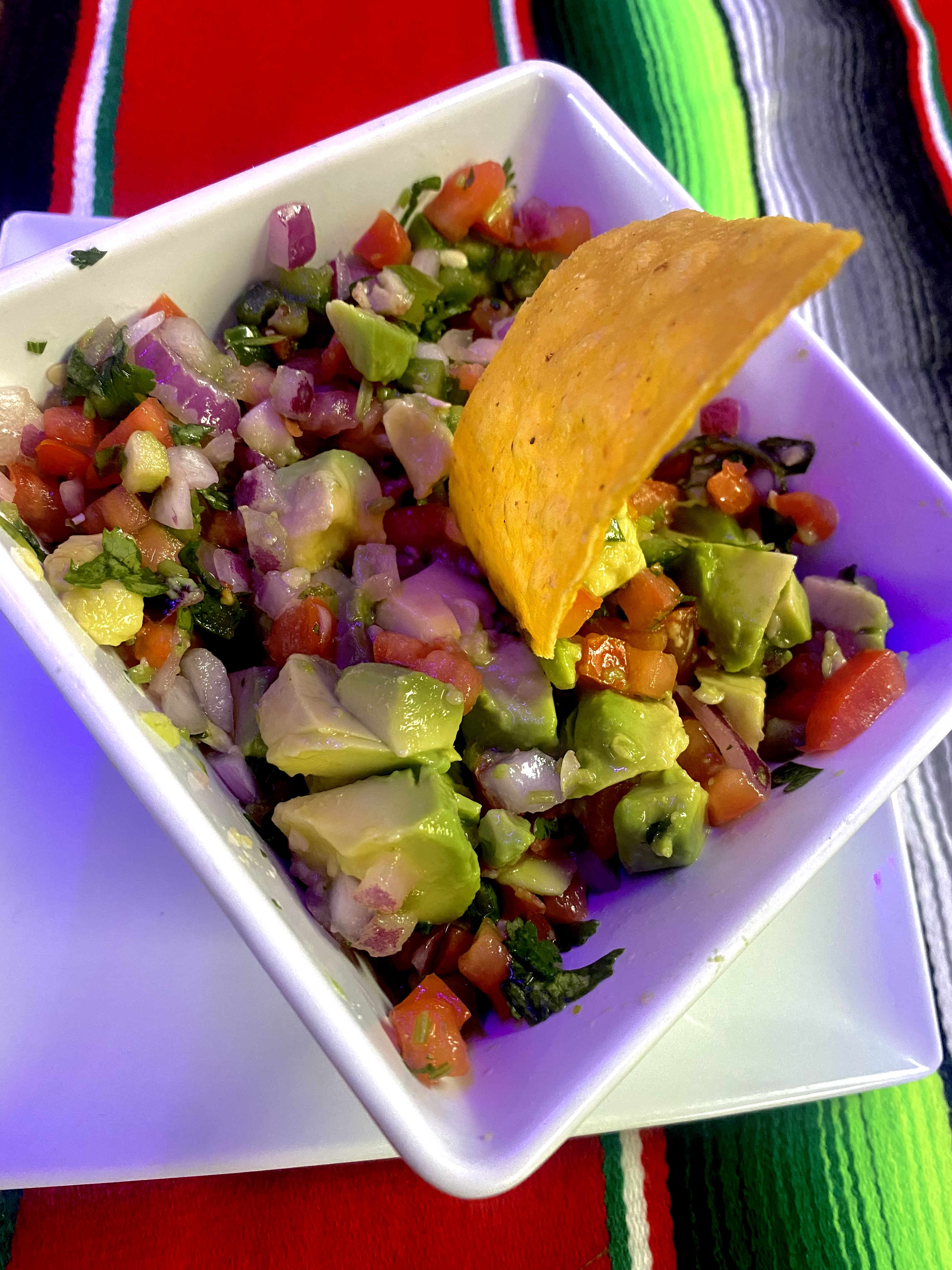 Order Guacamole Azteca food online from Andale Mexican Restaurant store, East Amherst on bringmethat.com