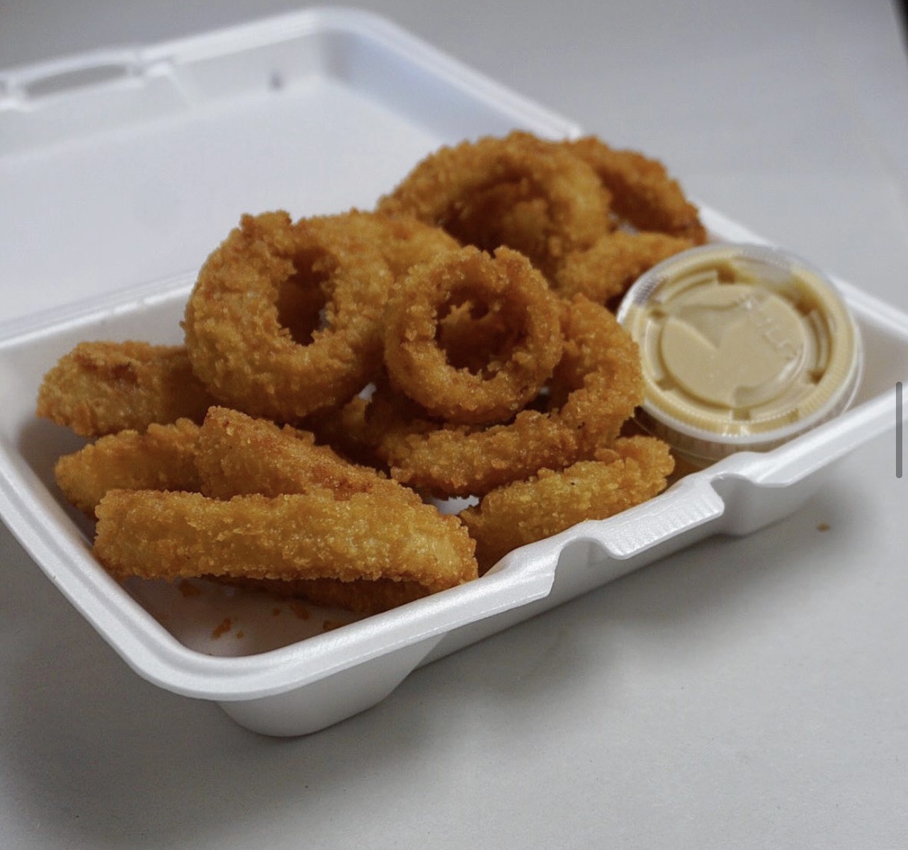Order Onion Rings food online from The Perfect Scoop store, Philadelphia on bringmethat.com