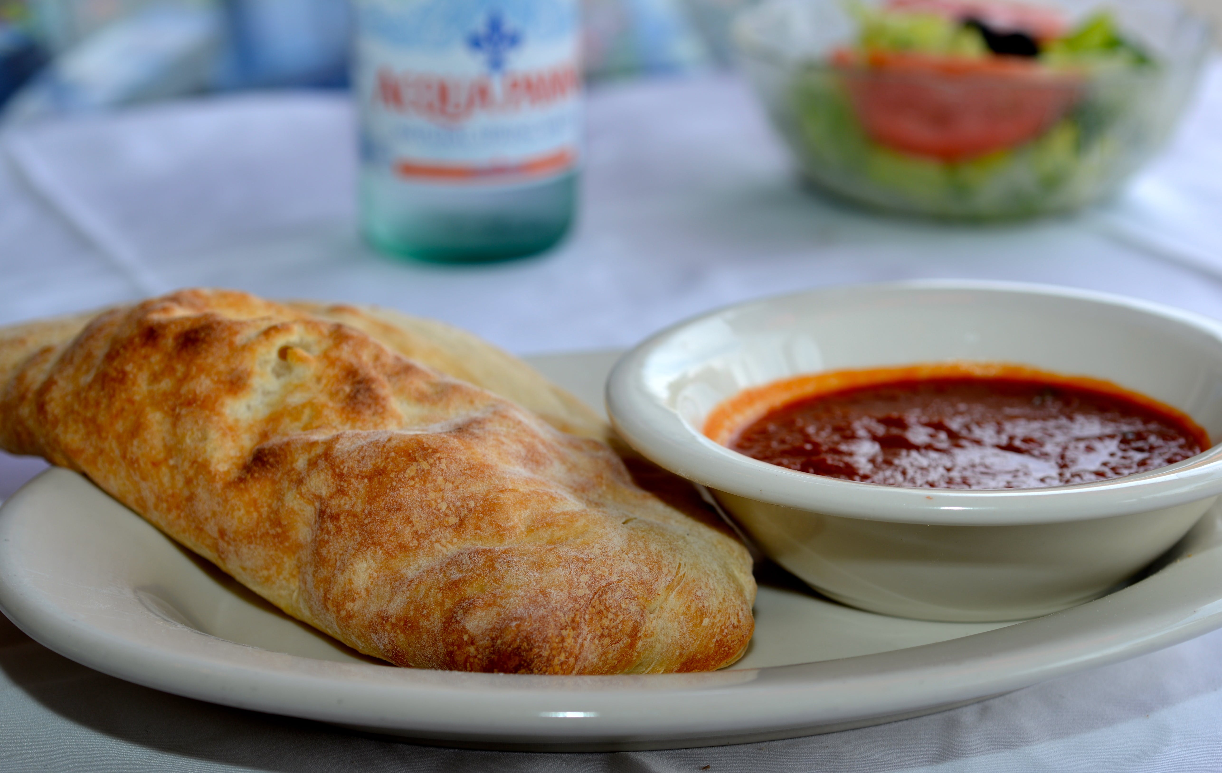 Order Cheese Calzone - Calzone food online from Angelina's Trattoria store, Westport on bringmethat.com