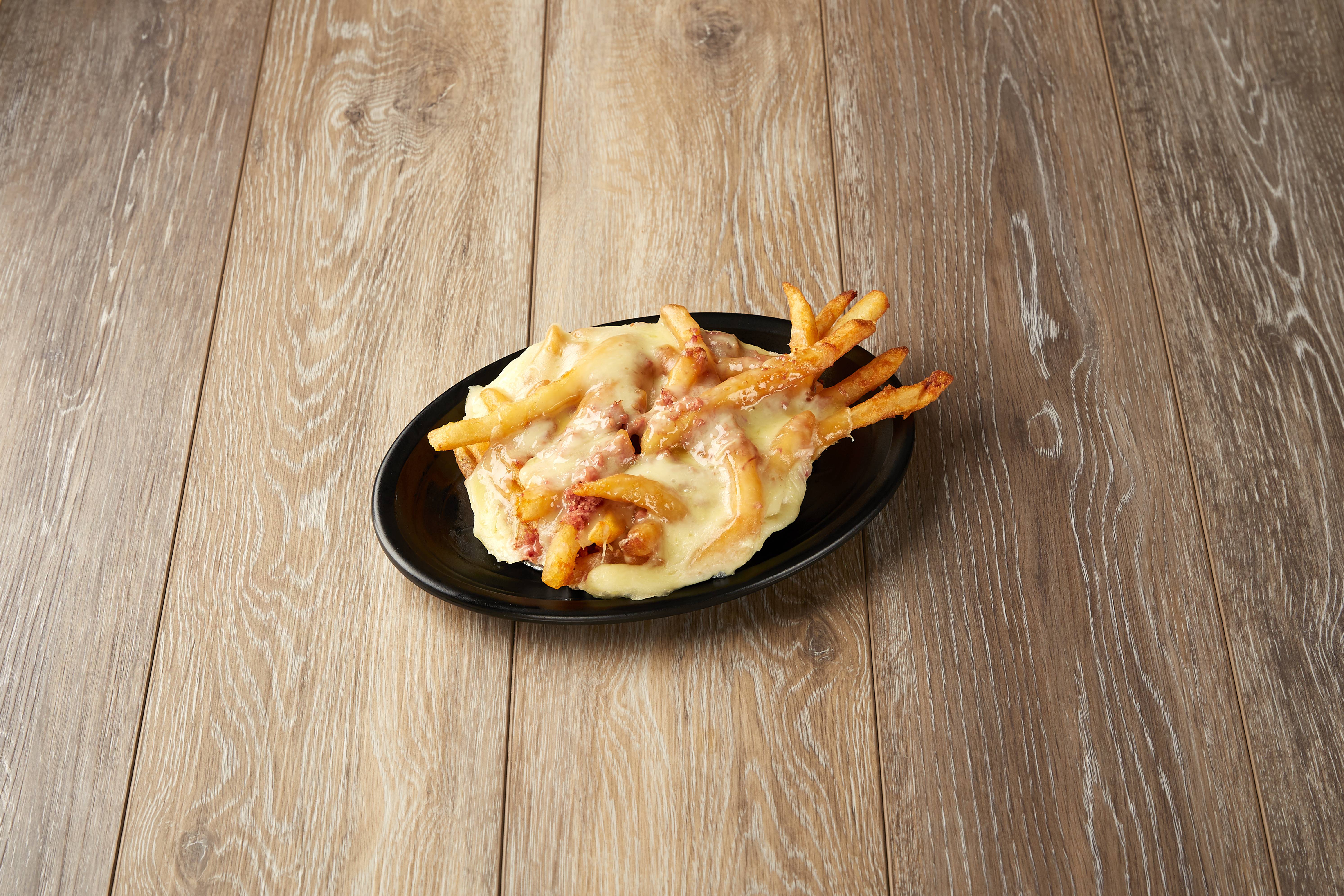 Order Bacon Cheese Fries food online from Sal's NY Pizza store, Hampton on bringmethat.com