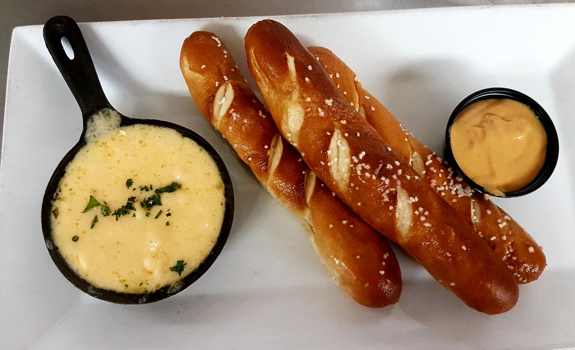 Order Bavarian Pretzels food online from The Farm Bar & Grille store, Manchester on bringmethat.com