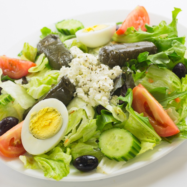 Order Greek Salad food online from Hungry Fox store, North Hollywood on bringmethat.com