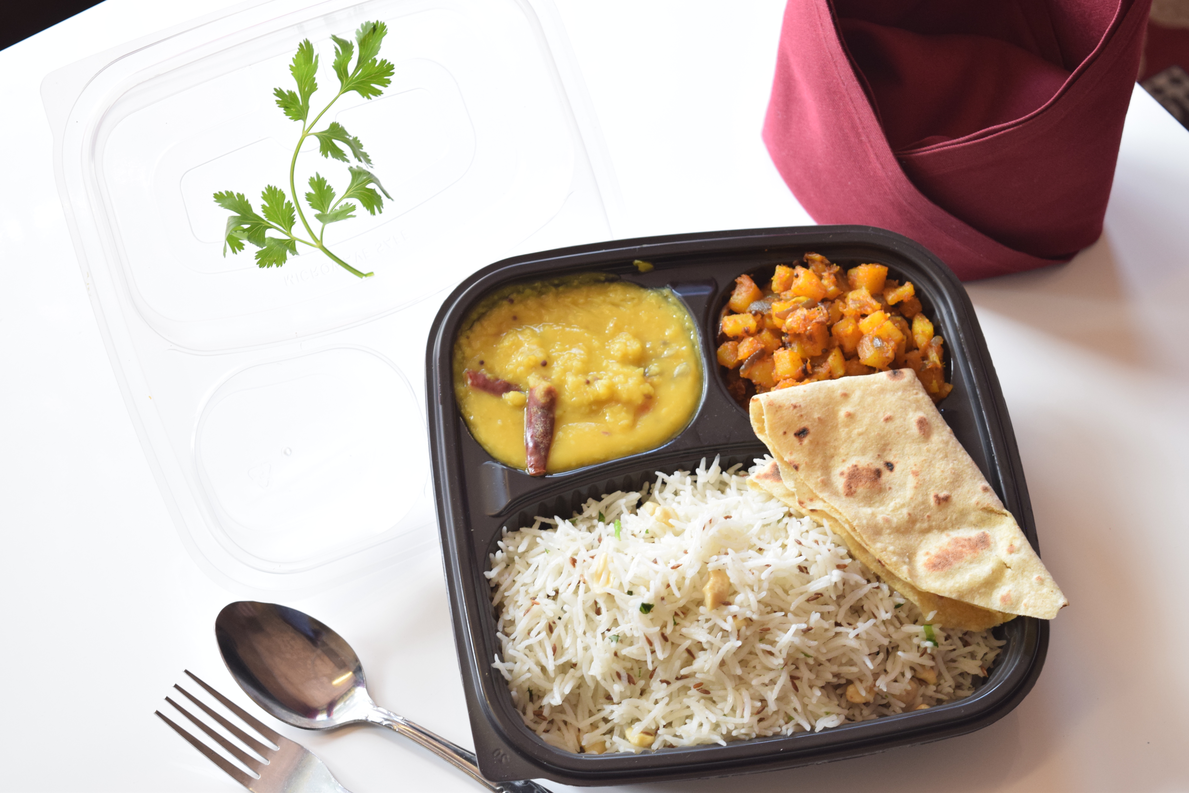 Order Veg Meal Box food online from Chef of India store, Jersey City on bringmethat.com
