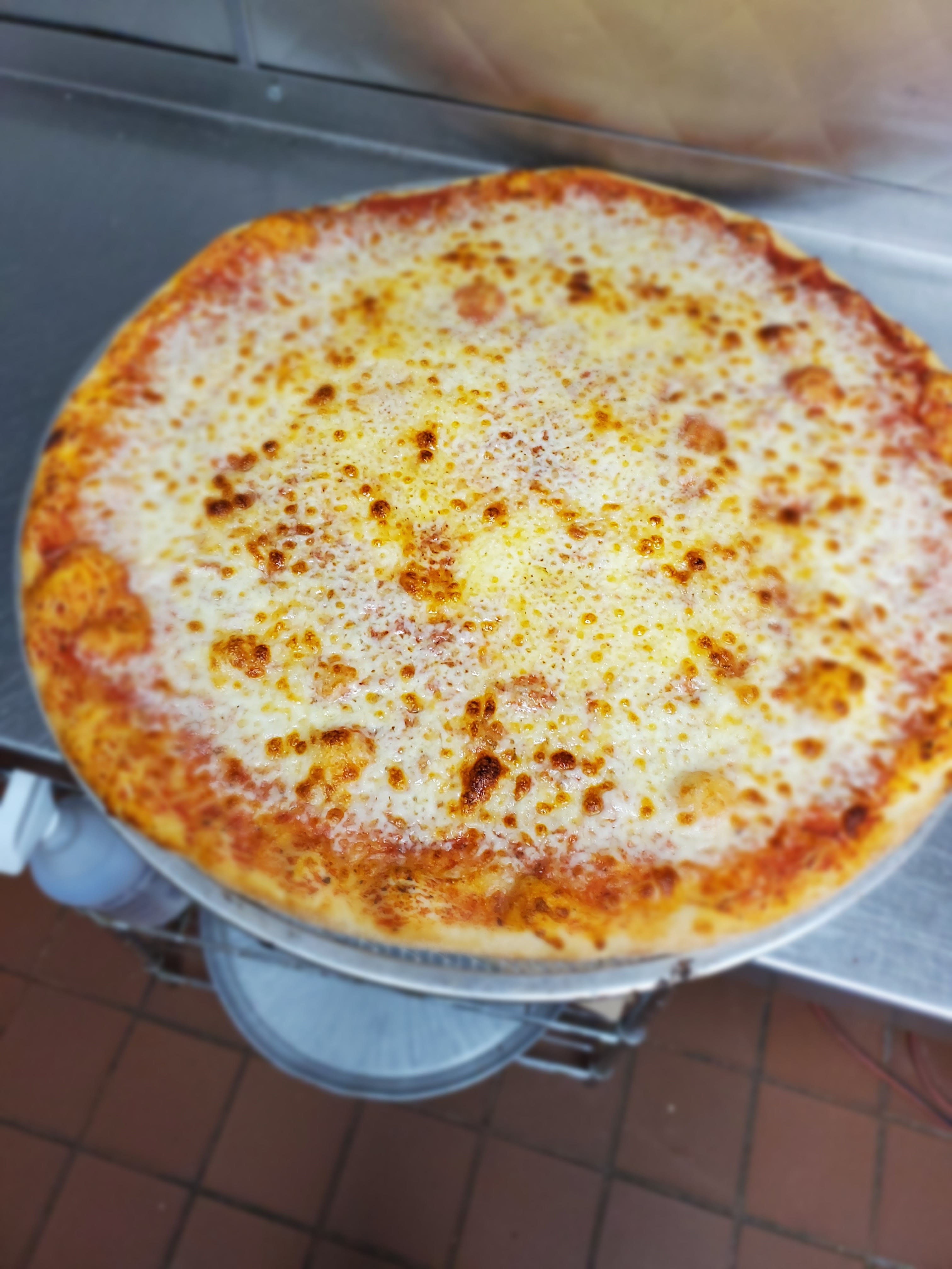 Order Cheese Pizza - Small 12'' food online from Sammys Pizza And Fried Chicken store, Brighton on bringmethat.com
