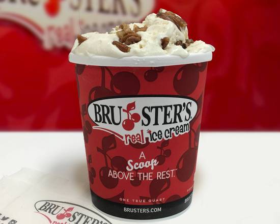 Order Quart of Ice Cream food online from Bruster Real Ice Cream store, Athens on bringmethat.com