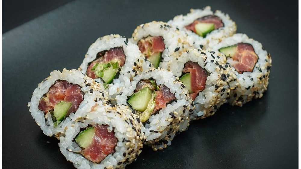 Order Tuna Cucumber Roll food online from Izumi Japanese Steak House & Sushi Bar store, Windsor Locks on bringmethat.com