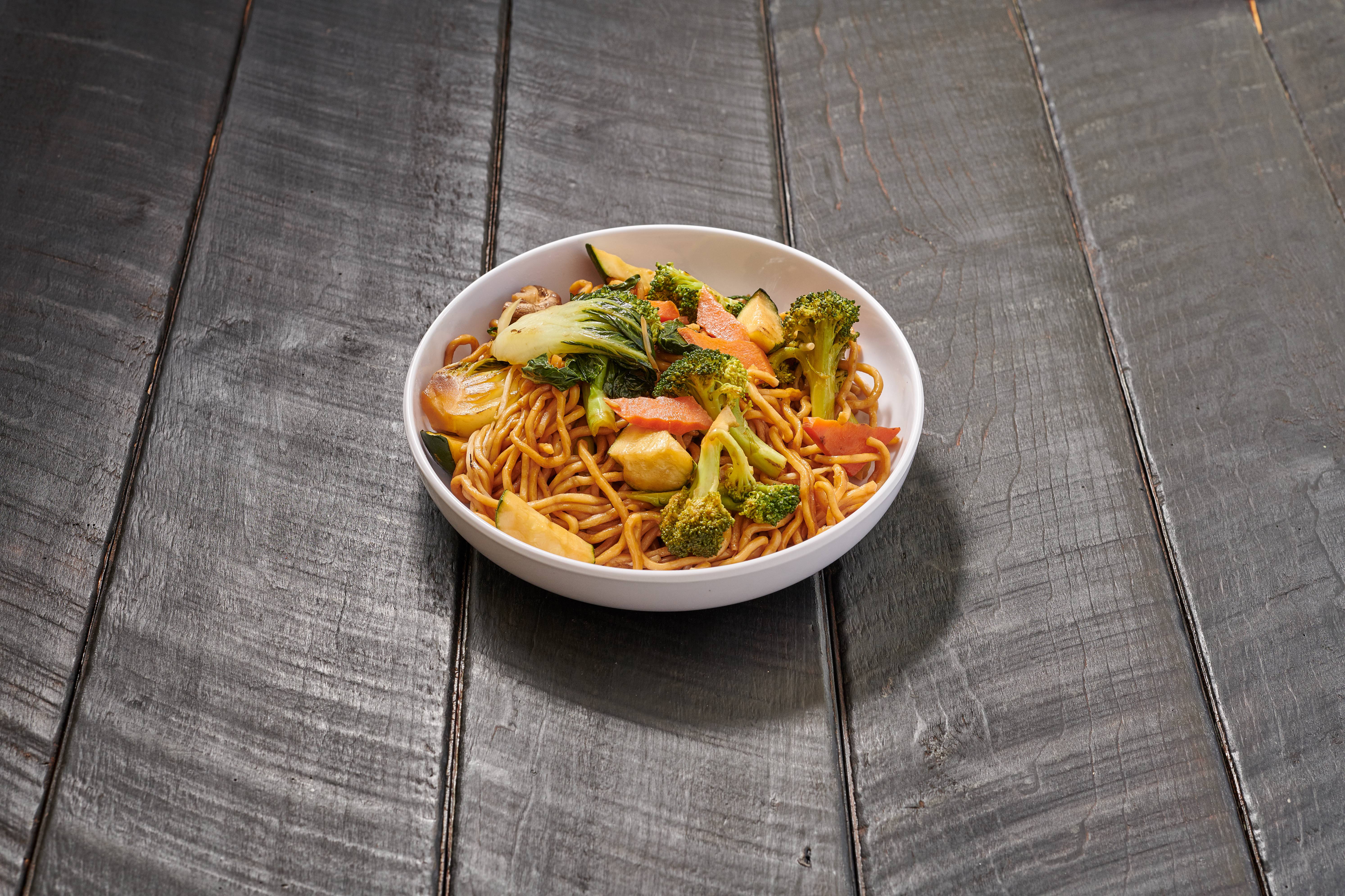 Order Mixed Vegetables Chow Mein food online from Temple Garden store, Citrus Heights on bringmethat.com