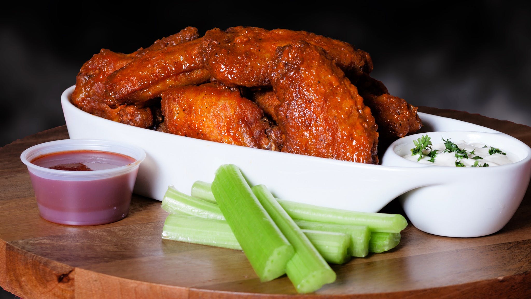 Order Bone In Chicken Wings - 10 Pieces food online from La Rosa Pizza store, East Stroudsburg on bringmethat.com