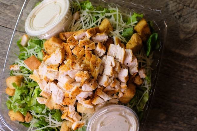 Order Caesar Salad food online from Omelette Cafe store, Rincon on bringmethat.com
