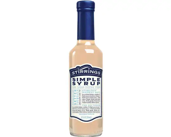 Order Stirrings Simple Syrup Mixer (12 oz) food online from Sousa Wines & Liquors store, Mountain View on bringmethat.com