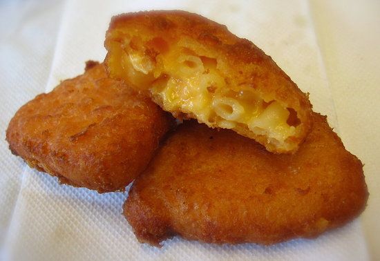 Order 8 Fried Mac and Cheese Bites food online from Big Chefs Pizza store, Norwood on bringmethat.com