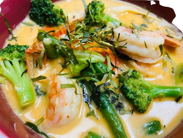 Order Red Curry food online from Aura Thai Kitchen store, Fort Lee on bringmethat.com