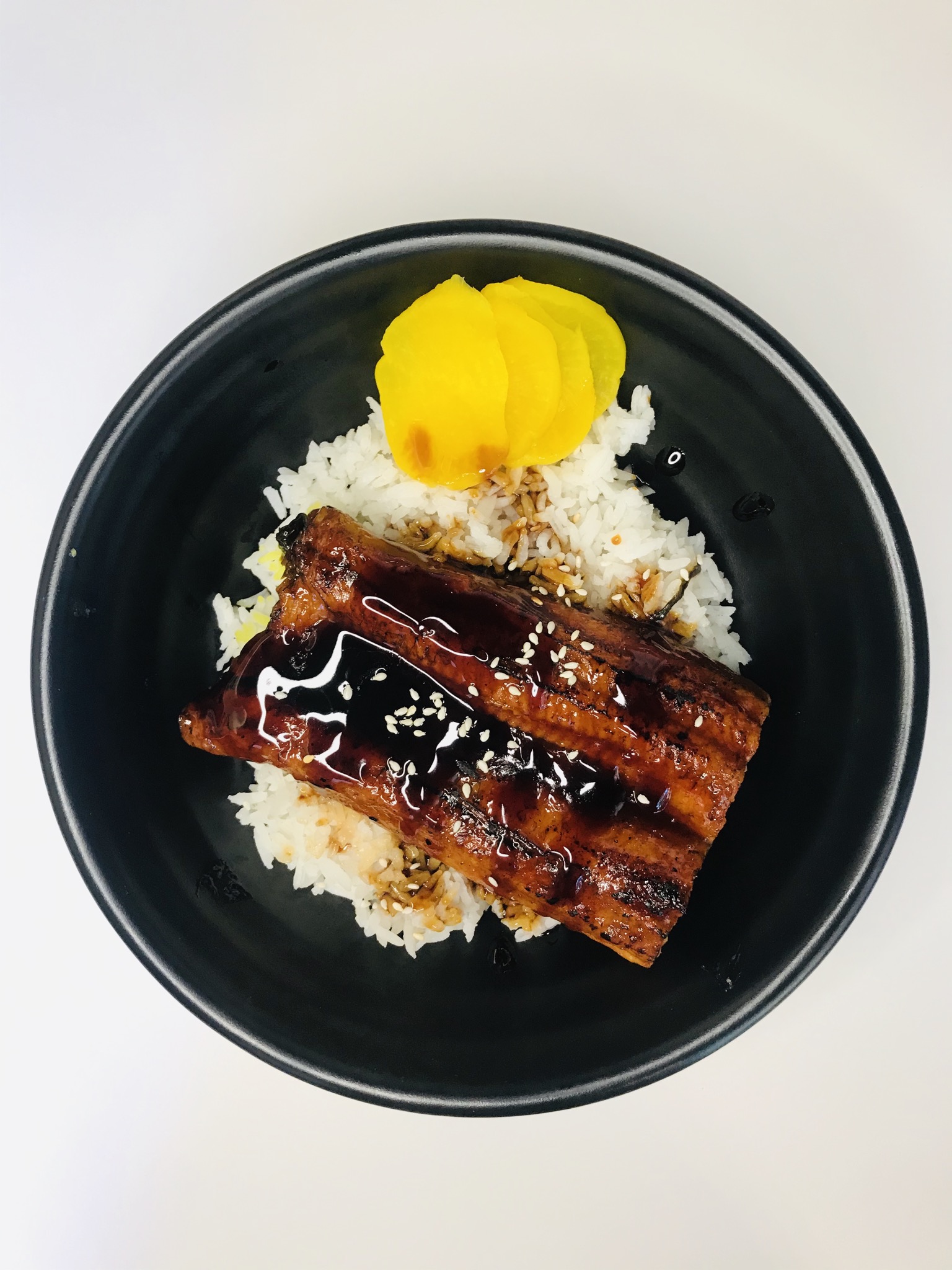 Order Unagi Rice Bowl food online from Honey Honey Cafe store, Malden on bringmethat.com
