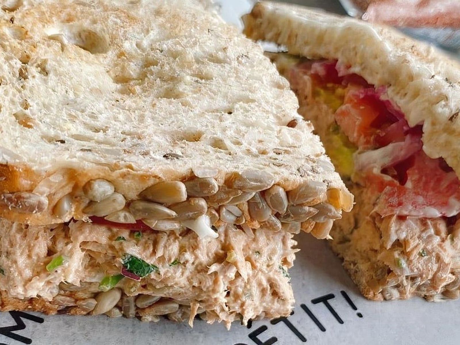 Order Tuna Avocado Sandwich food online from Java Nation store, Kensington on bringmethat.com