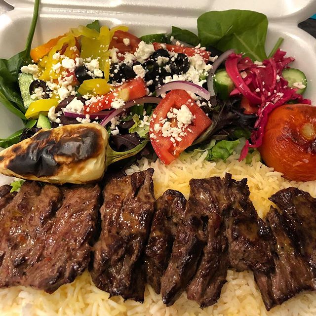 Order Beef Filet Mignon Kabob food online from Roobic Cafe store, Glendale on bringmethat.com