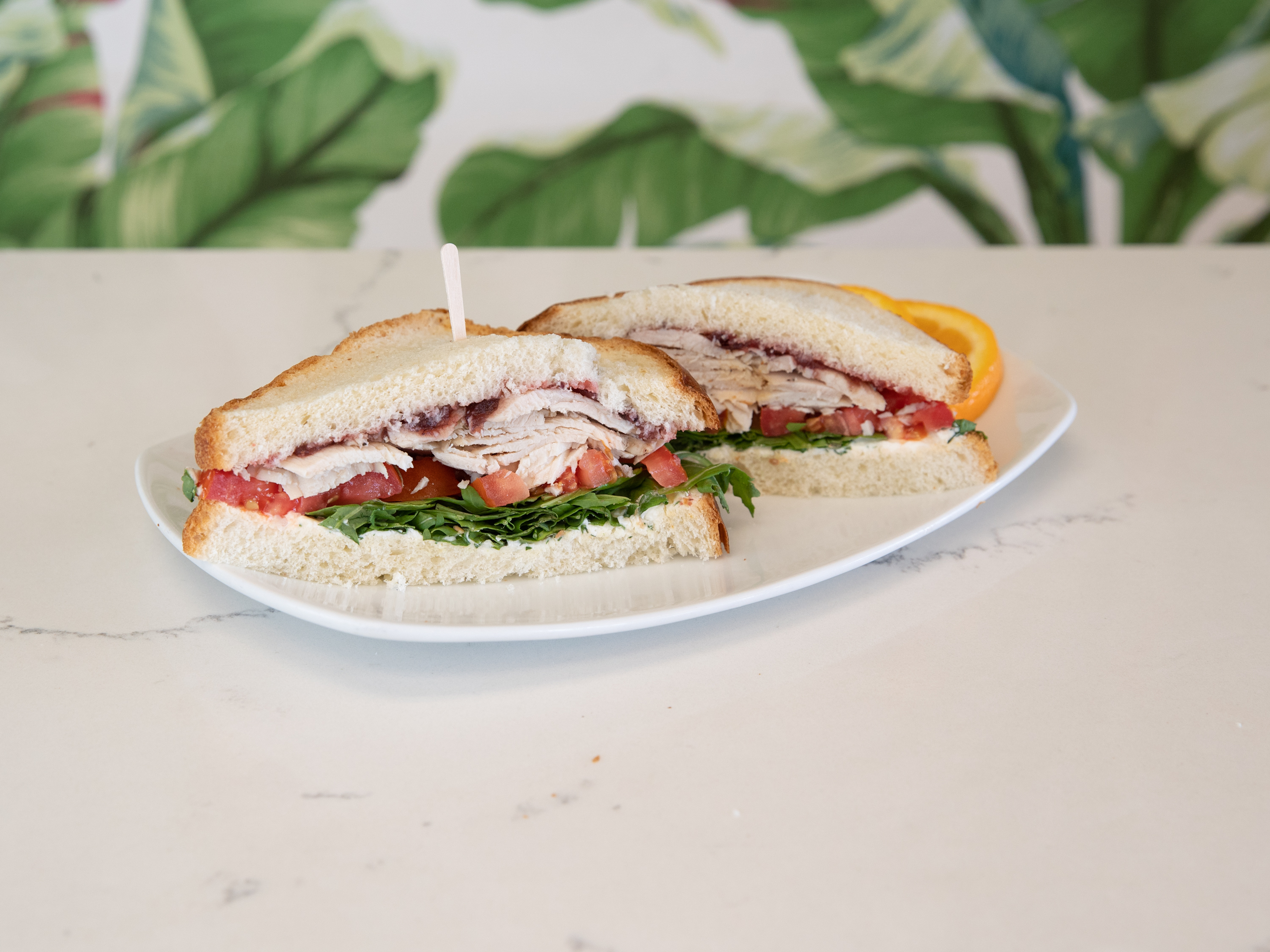 Order Roasted Turkey Sandwich food online from Classics Flowers Cafe Bakery store, Cypress on bringmethat.com