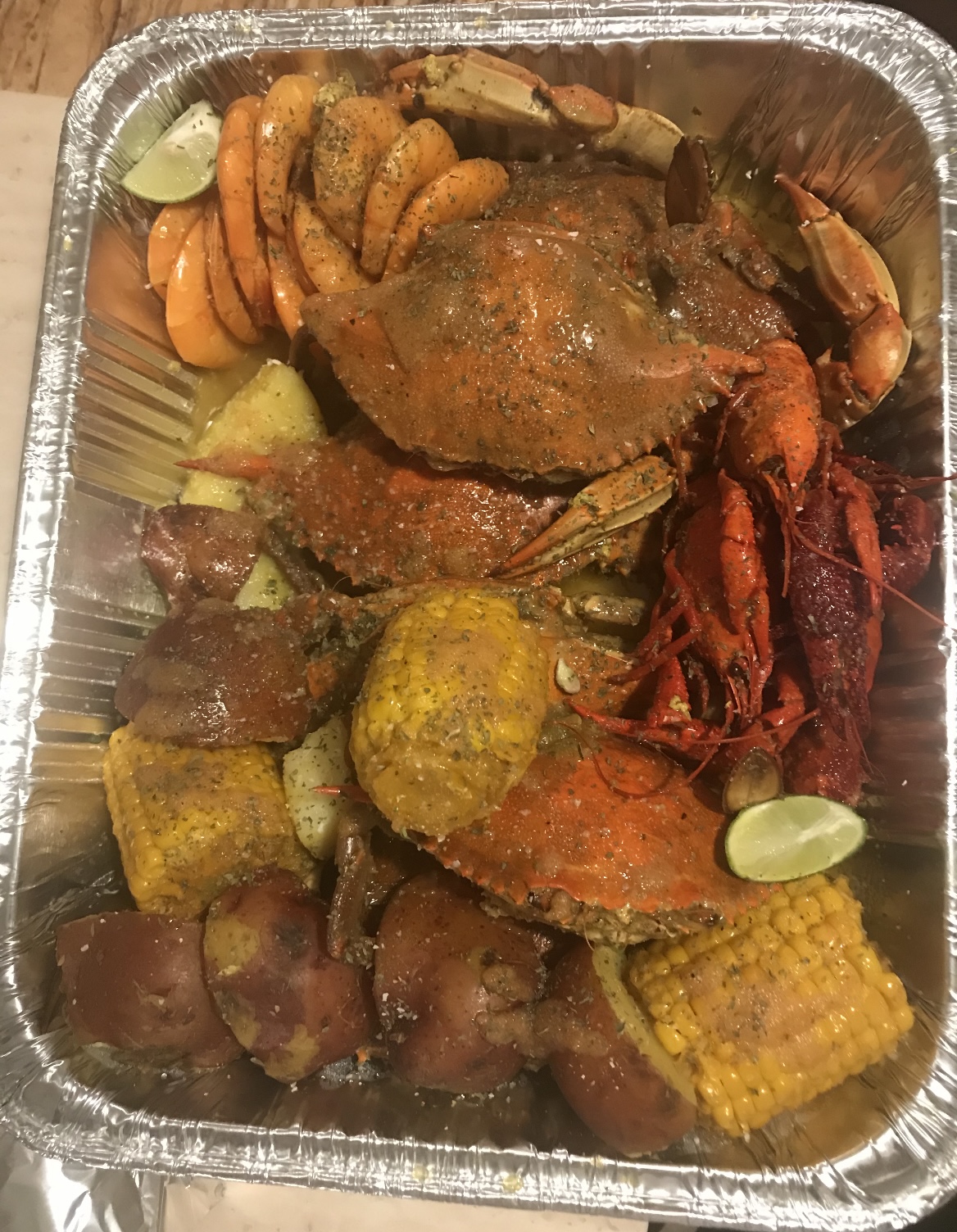 Order Blue Crab Tray food online from Troups Pescatarian Seafood Trap store, Hampton on bringmethat.com
