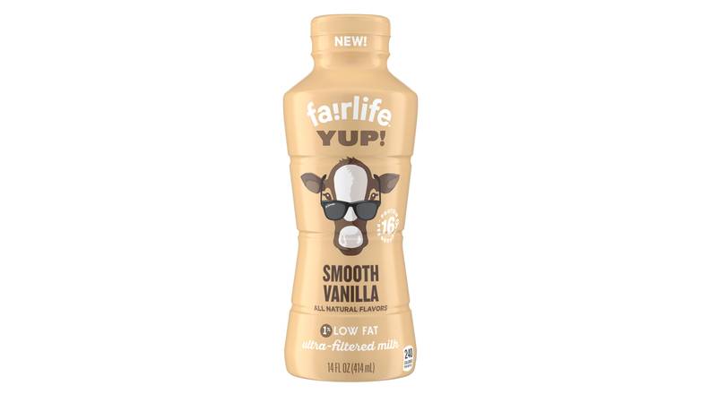 Order Fairlife Yup Low-Fat Vanilla Milk 14 Oz food online from Valero Food Mart store, Murrayville on bringmethat.com