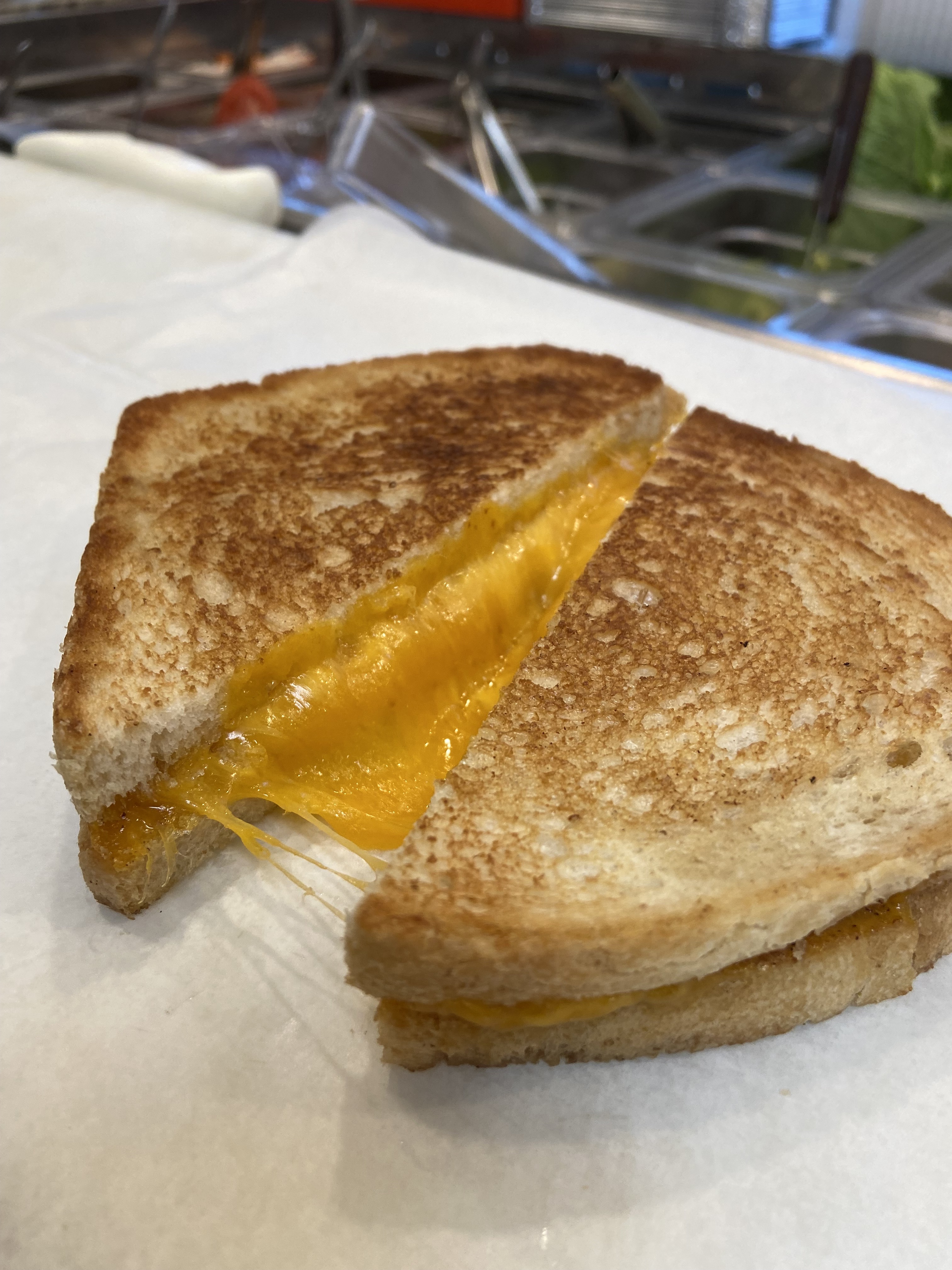 Order Cheese Melt Sandwich food online from The Chickery store, Washington on bringmethat.com