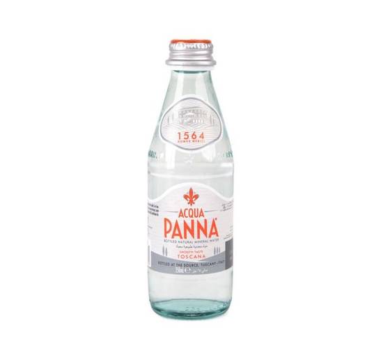Order Acqua Panna Spring Water 250mL food online from Crumble Cookie Bar store, Englewood on bringmethat.com