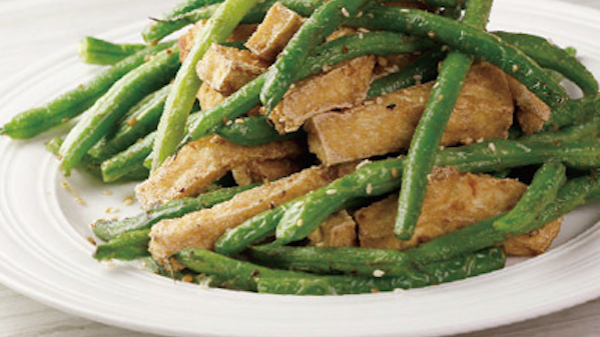 Order String Bean with Tofu in Garlic and Salt food online from Wild Pepper store, San Francisco on bringmethat.com
