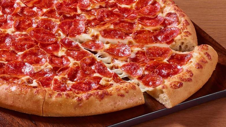 Order 12" Pepperoni Lover's® Pizza food online from Pizza Hut store, Manor on bringmethat.com