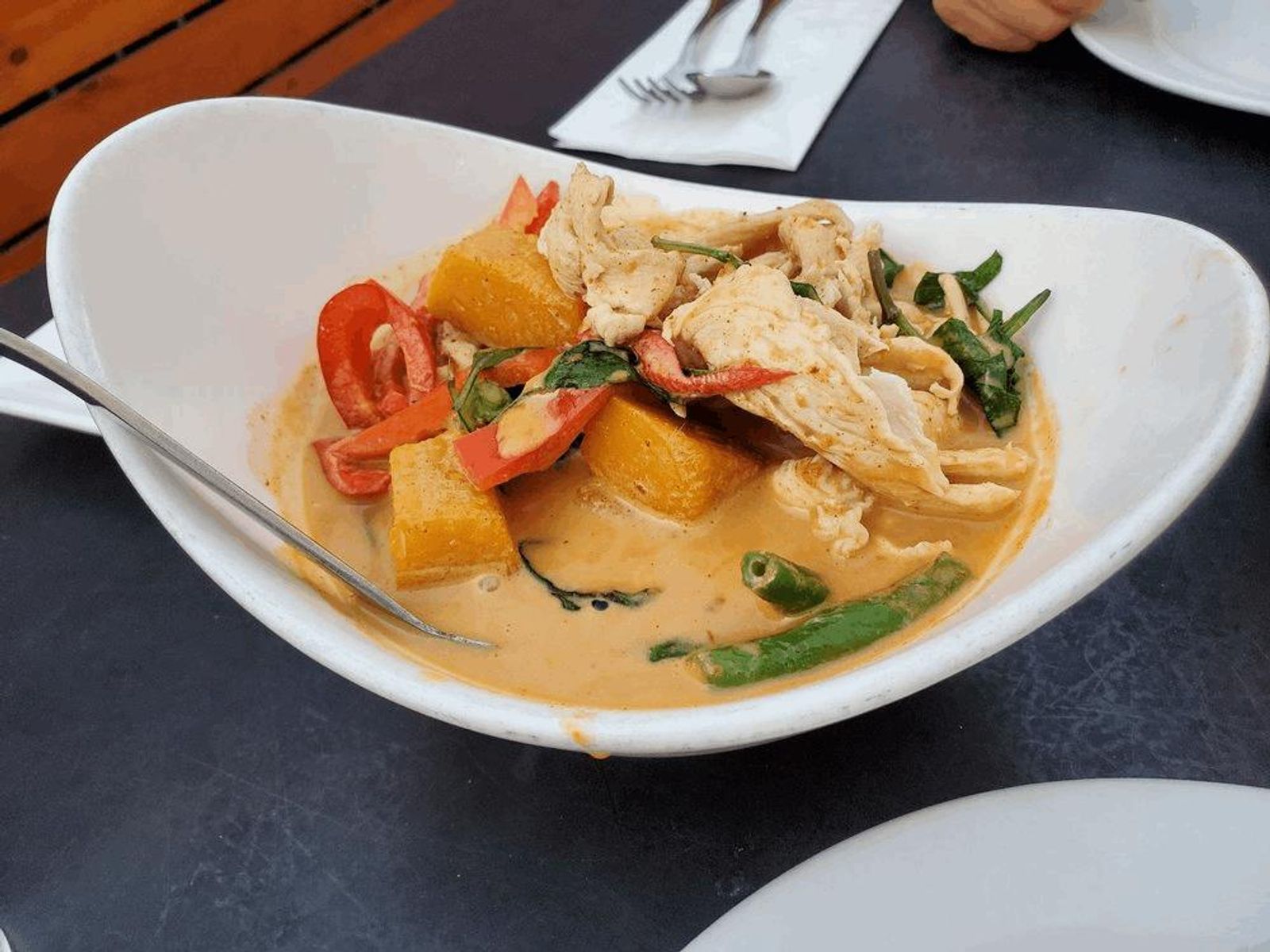 Order Pumpkin Curry food online from Charm Thai Eatery store, San Mateo on bringmethat.com