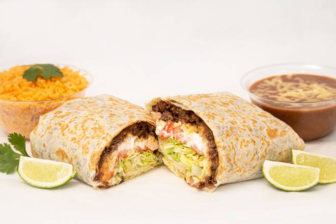 Order Burrito Dinner food online from Taqueria Express store, Chicago on bringmethat.com