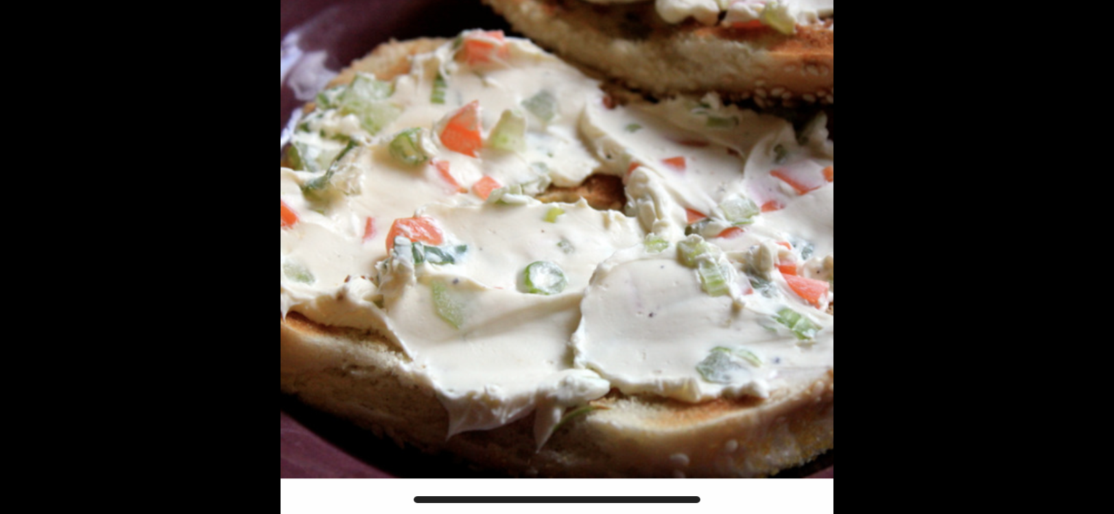 Order Bagel with Flavored Cream Cheese food online from The Bagel Factory store, Pittsburgh on bringmethat.com