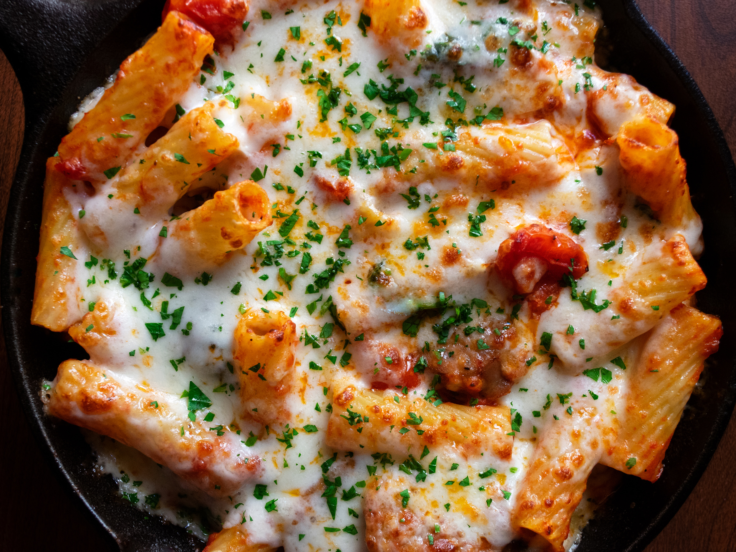 Order Baked Rigatoni food online from Nancy Pizza store, Roswell on bringmethat.com