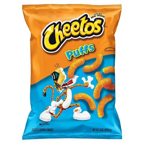 Order Cheetos Jumbo Puffs Cheese Flavored Snacks - 8.0 OZ food online from Walgreens store, San Antonio on bringmethat.com