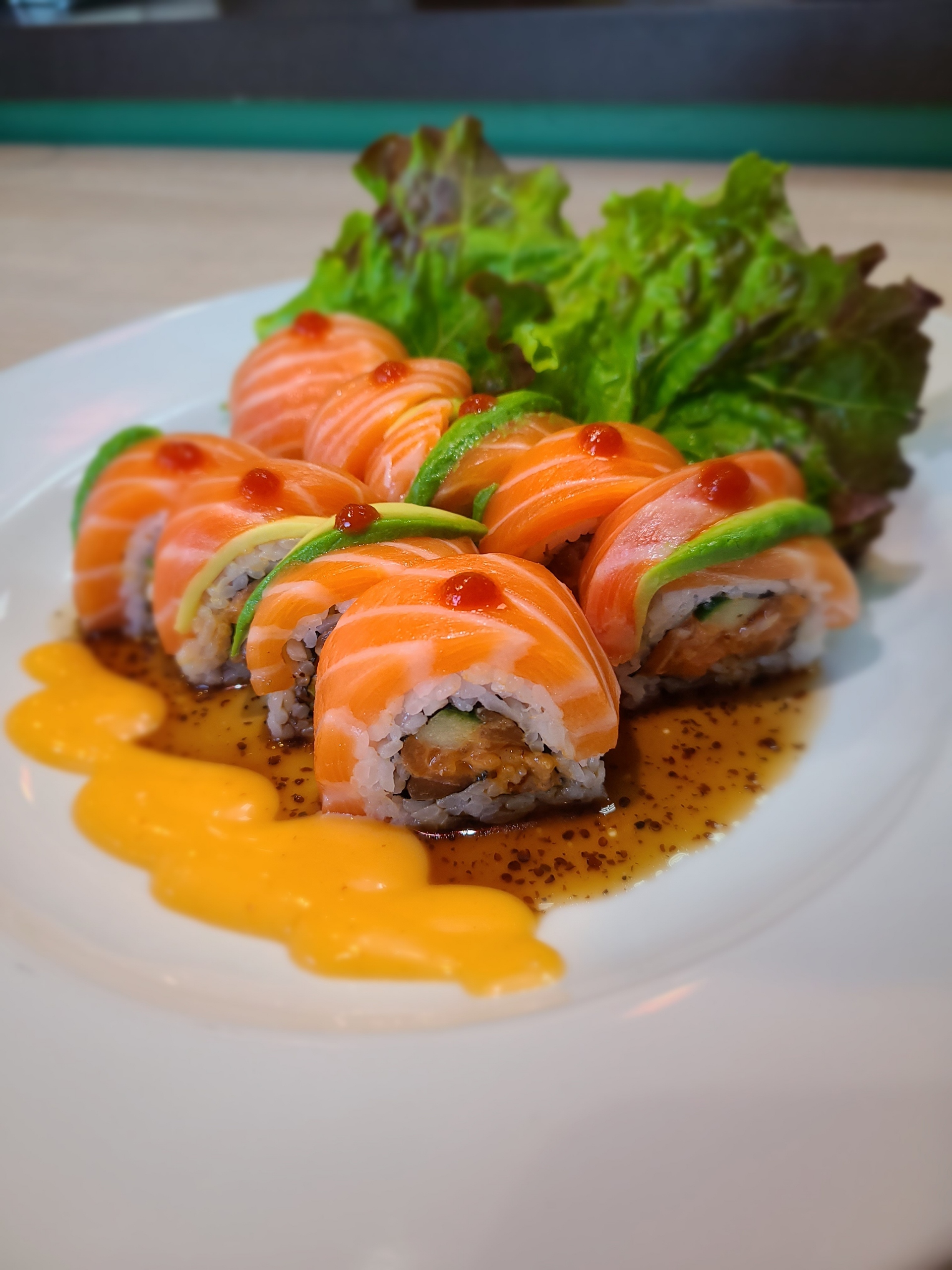 Order Loco Salmon food online from Orange Roll & Sushi store, Anaheim on bringmethat.com