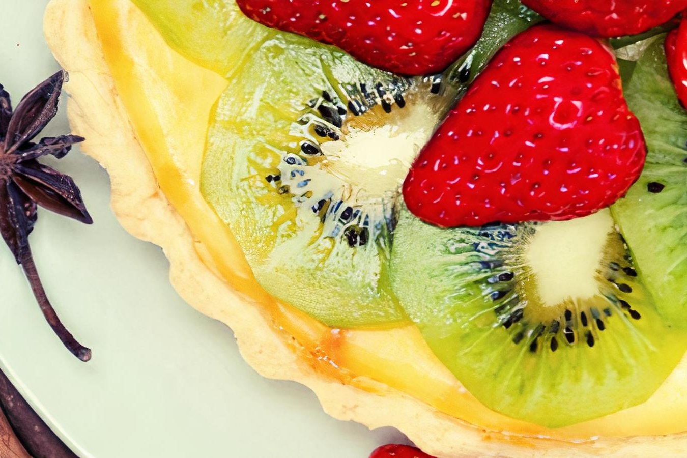Order FRUIT TART food online from Pause Cafe store, New York on bringmethat.com
