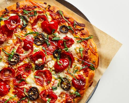 Order HOT HONEY PEPPERONI food online from Your Pie Pizza store, Flagstaff on bringmethat.com