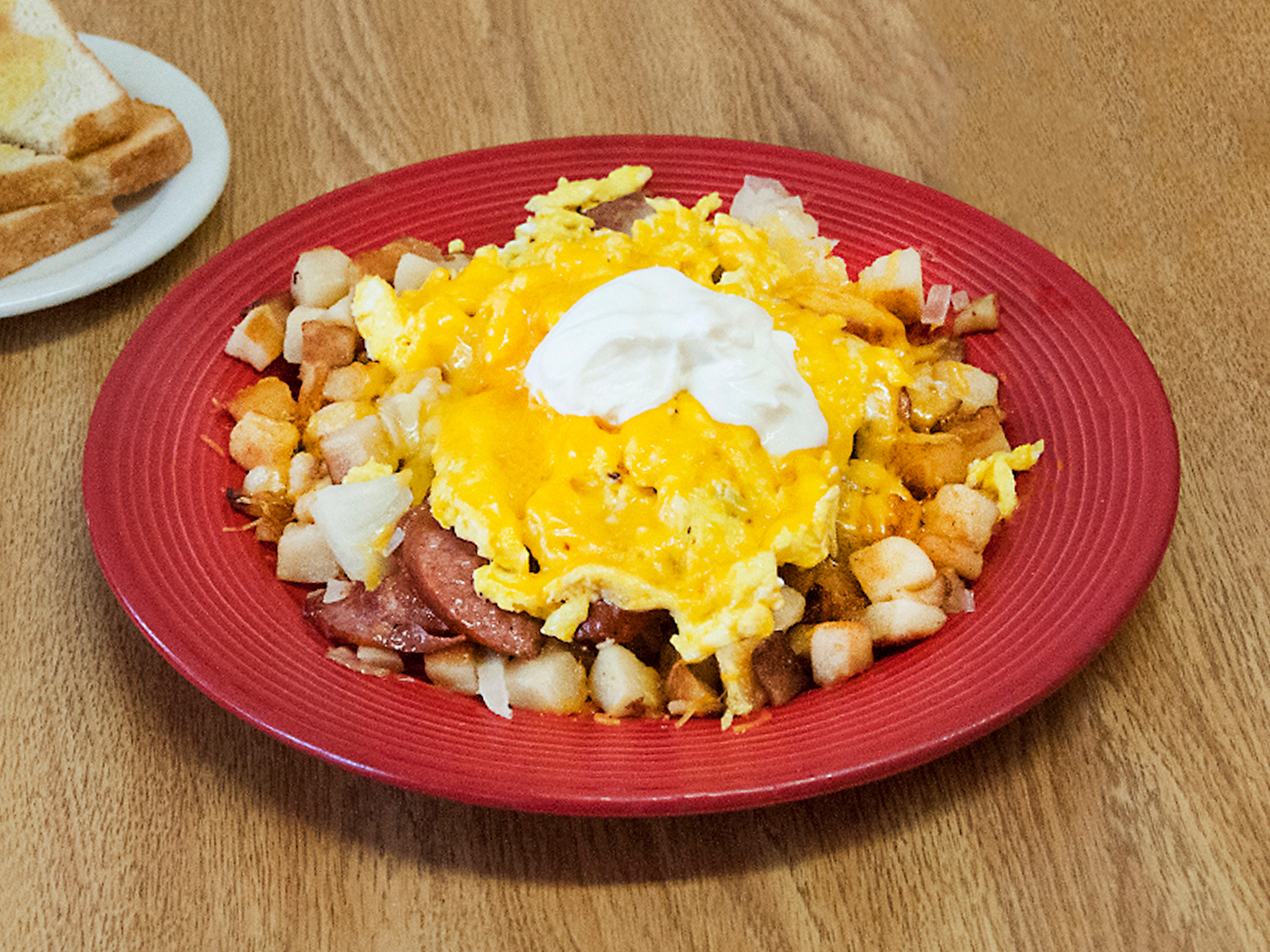 Order Polish Scrambler food online from Egg House Cafe store, Minneapolis on bringmethat.com