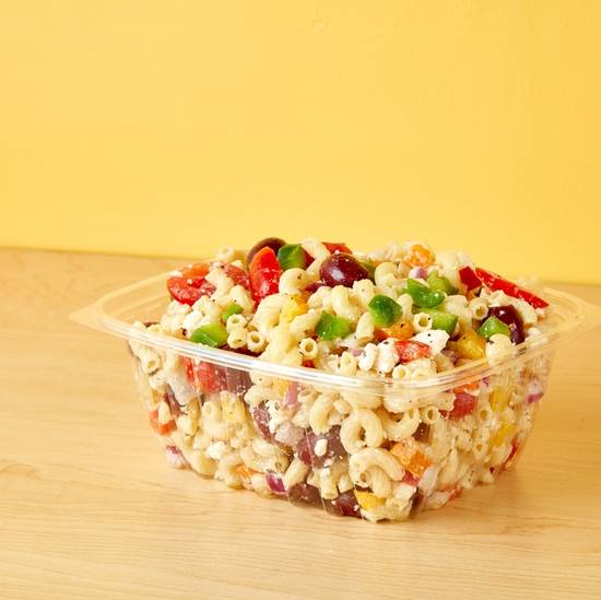 Order Small Greek Mac Salad food online from Mr. Mac Macaroni & Cheese store, Manchester on bringmethat.com