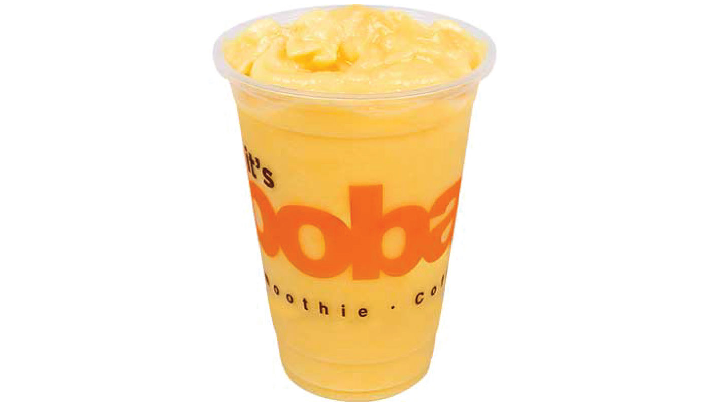 Order Peach Mango Smoothie food online from Boba Time store, Simi Valley on bringmethat.com