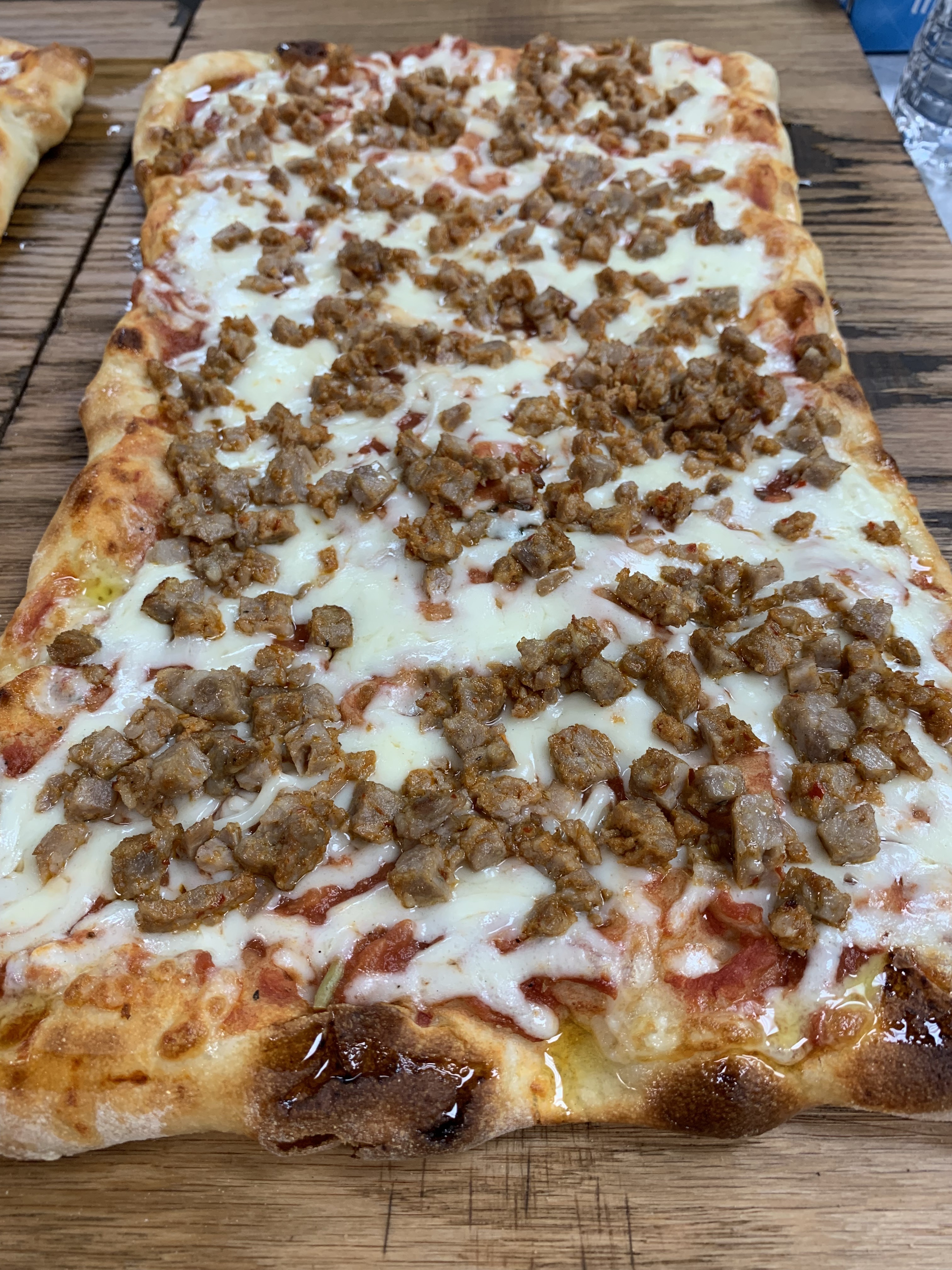 Order Salsiccia Slice Pizza food online from IL Baretto To Go store, New York on bringmethat.com