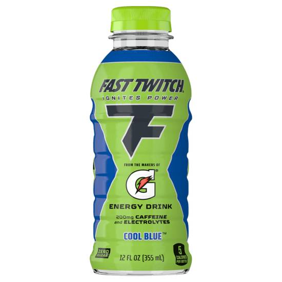 Order Fast Twitch Energy Cool Blue 12oz food online from Casey's store, Tolono on bringmethat.com