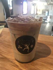 Order Lavender Vanilla Iced Latte food online from Wicked Loft store, Whitman on bringmethat.com