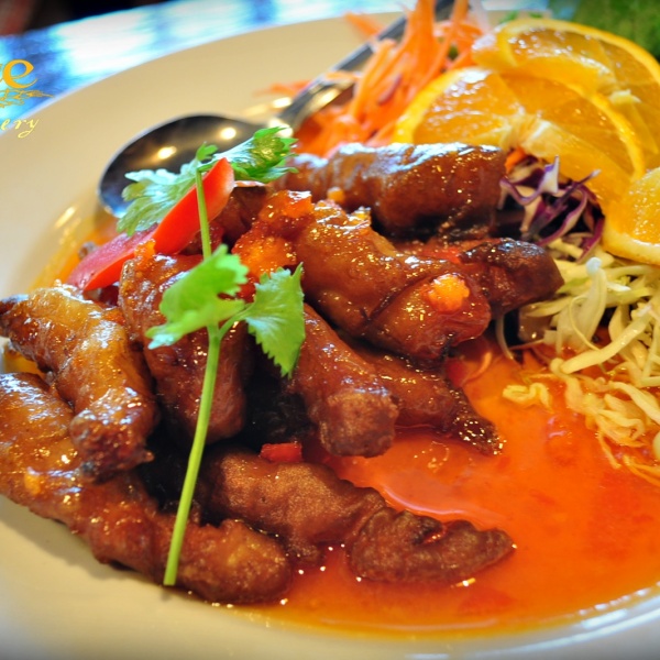 Order Orange Chicken food online from Rice Thai Cookery store, Portland on bringmethat.com
