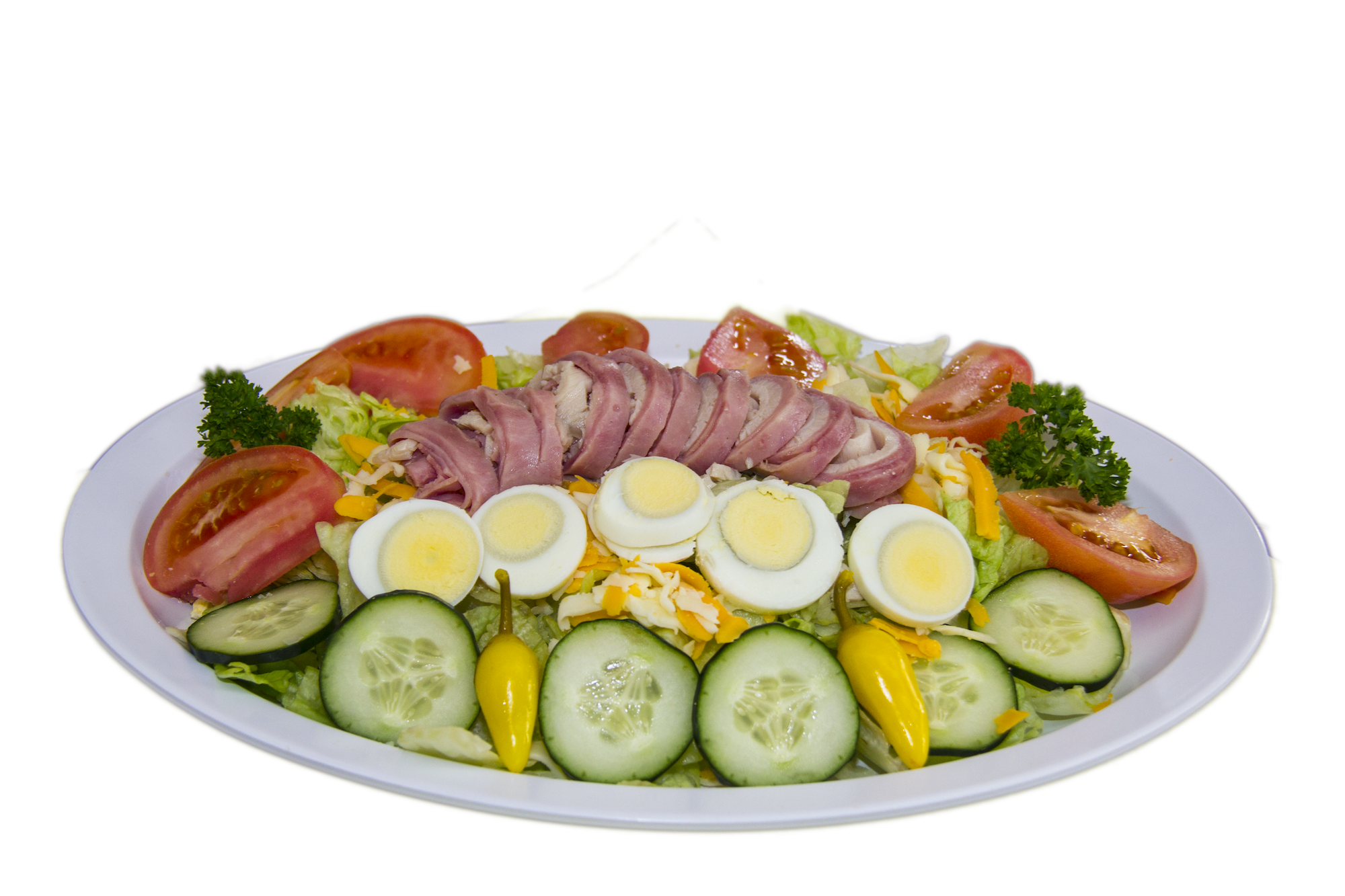 Order Chef Salad food online from Savory Burger store, Long Beach on bringmethat.com