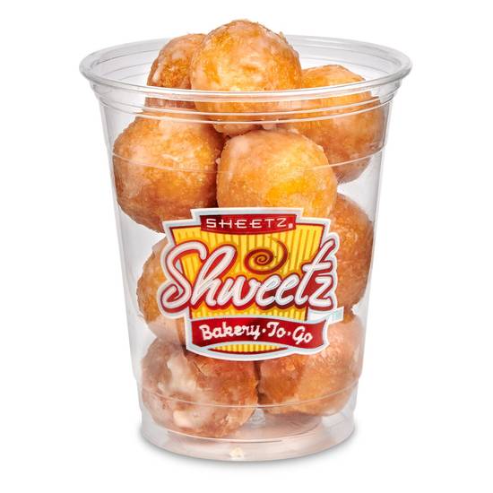 Order Shweetz Glazed Donut Holes Cup food online from Sheetz store, Lexington on bringmethat.com