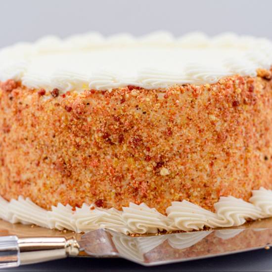 Order 9" Strawberry Crunch Cake food online from Denise Delicacies store, Philadelphia on bringmethat.com