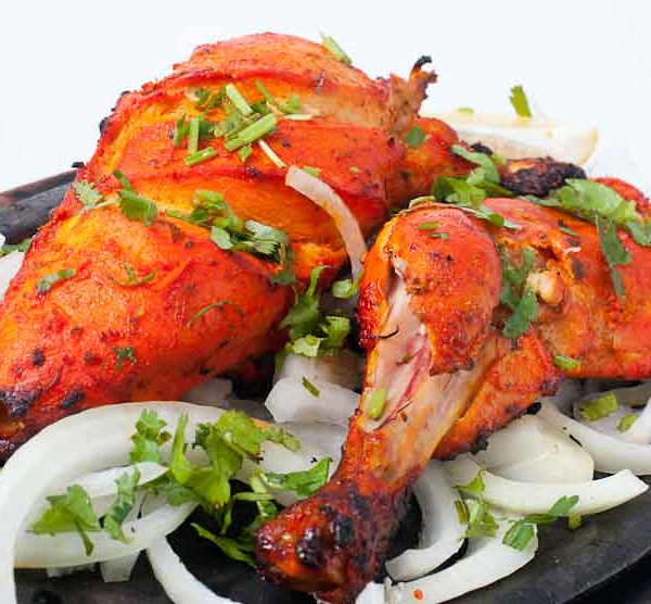 Order 1/2 Tandoori Chicken food online from Priya Indian Cuisine store, Troy on bringmethat.com