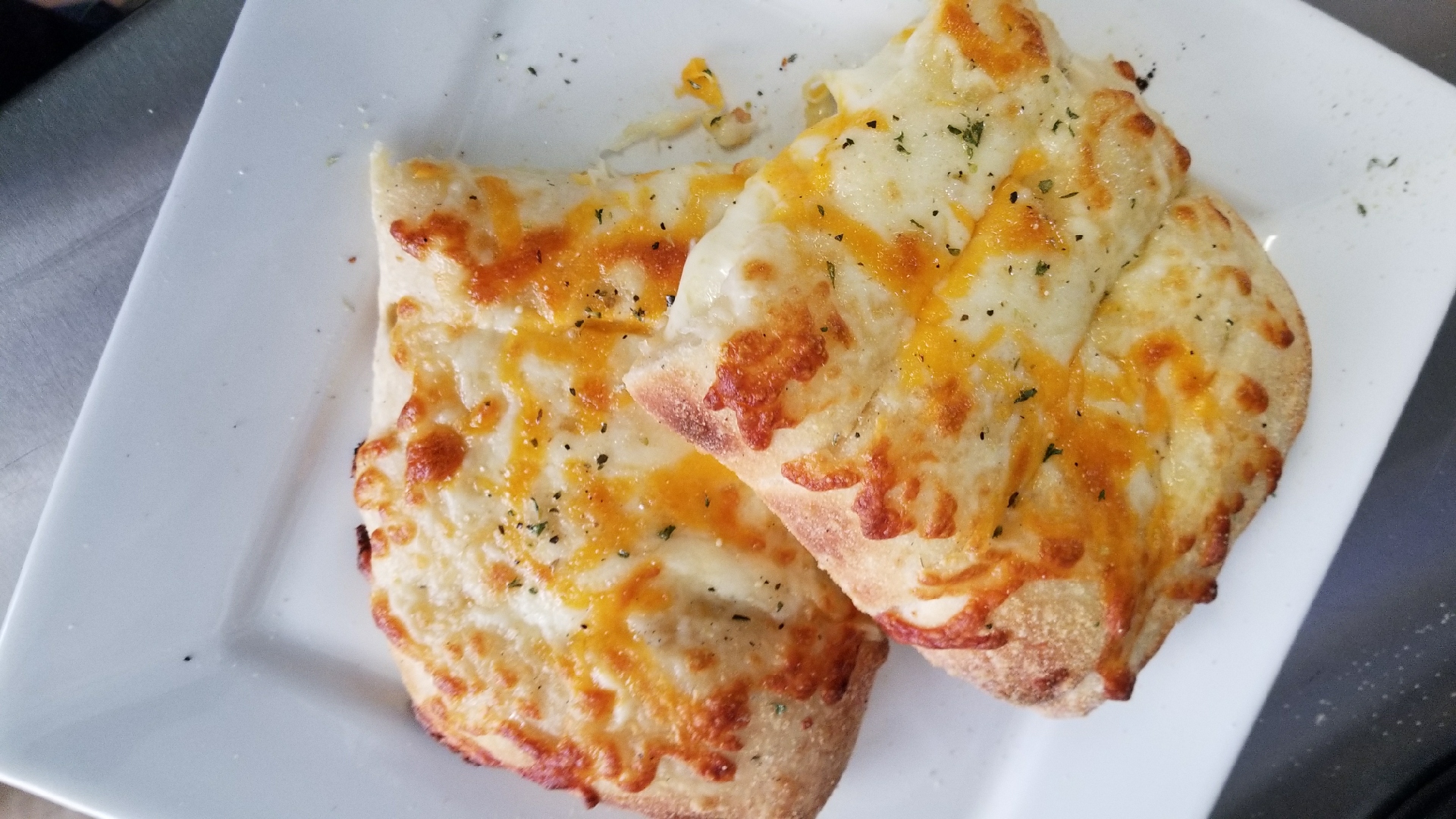 Order Stuffed Cheesy Bread with Bacon and Jalapeno food online from Pasta Basta store, Daly City on bringmethat.com